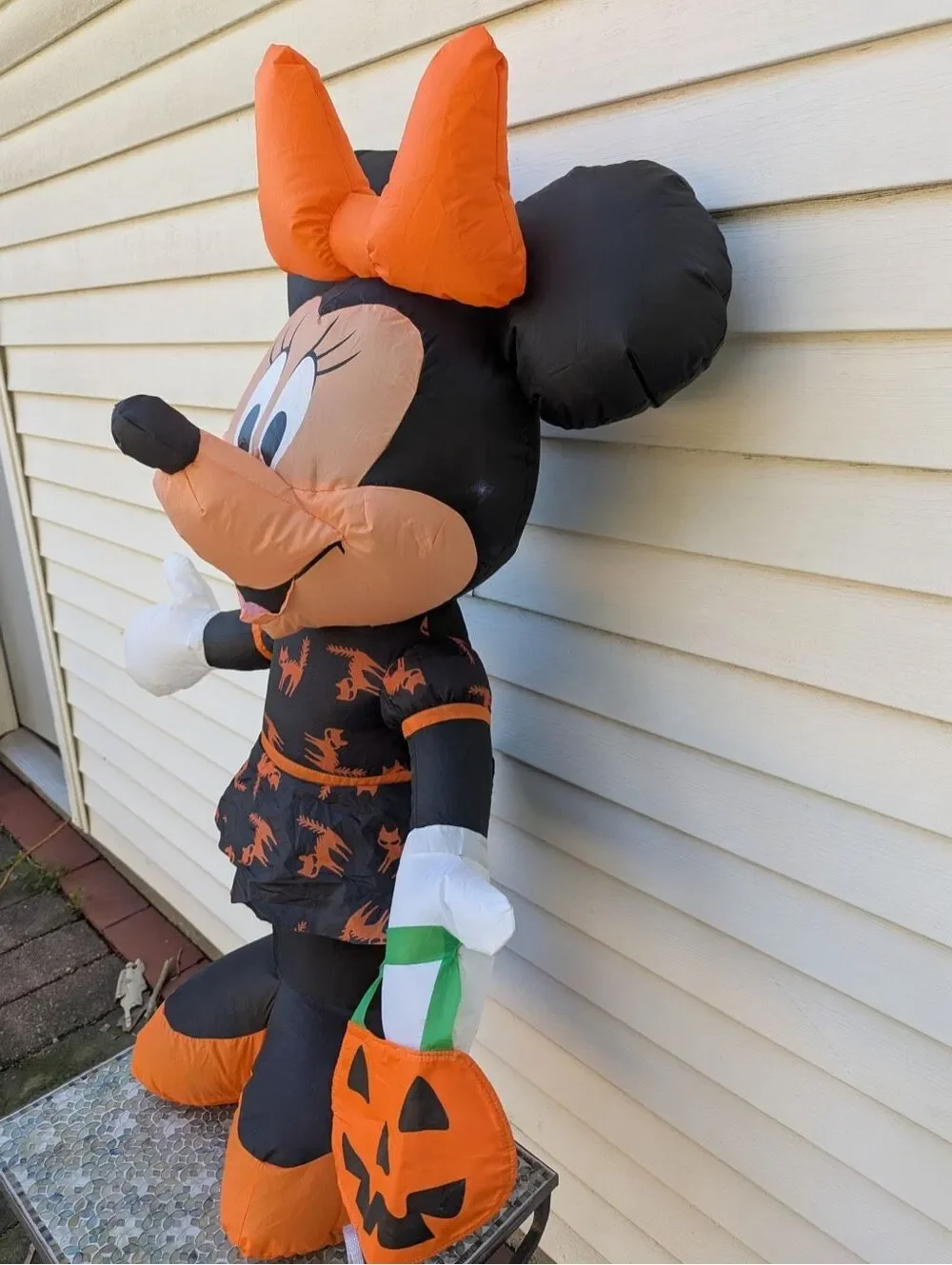 Disney Inflatable Halloween Minnie Mouse Trick or Treat Figure 44” Tall